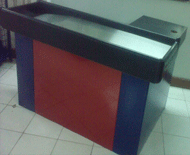 cash counter, office counter, office rack